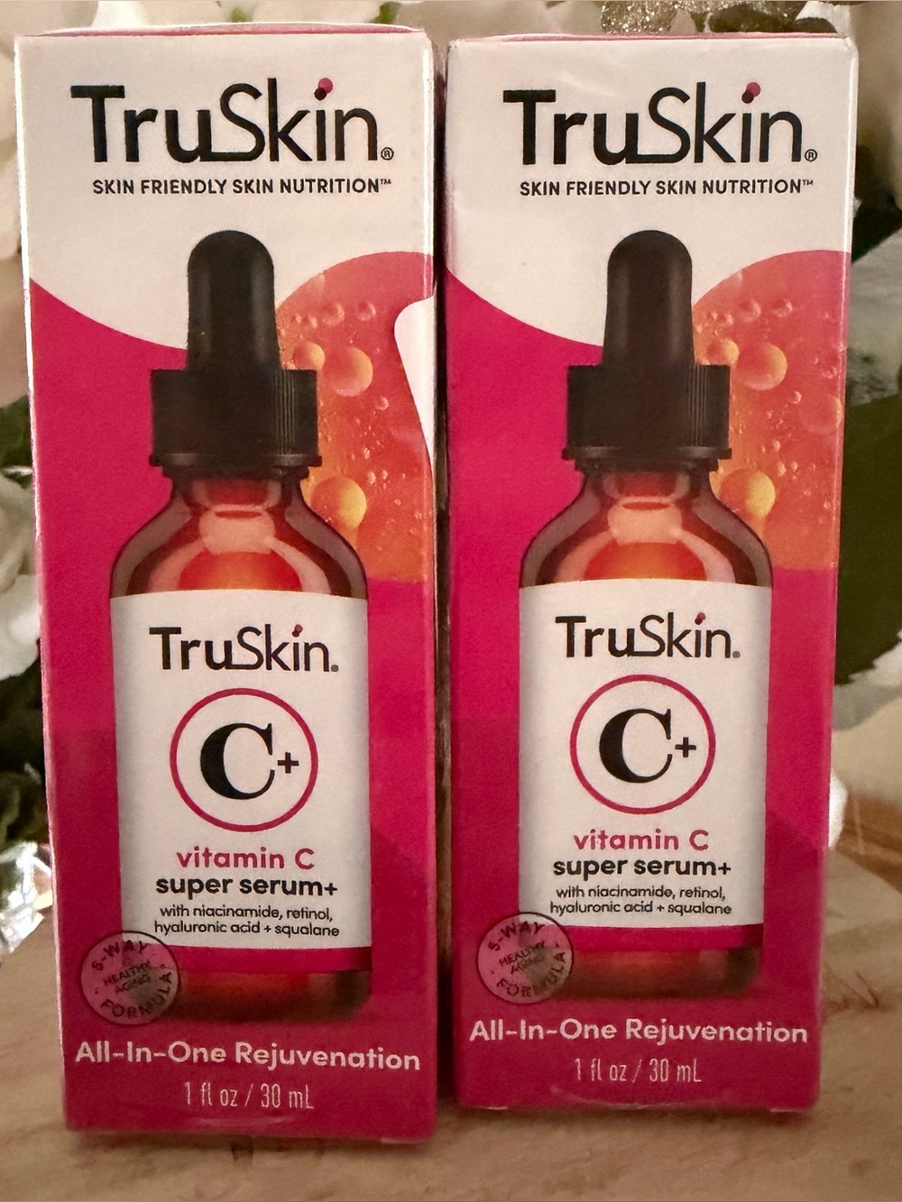 Set Of 2 TruSkin‎ Vitamin C+ Super Serum NEW SEALED